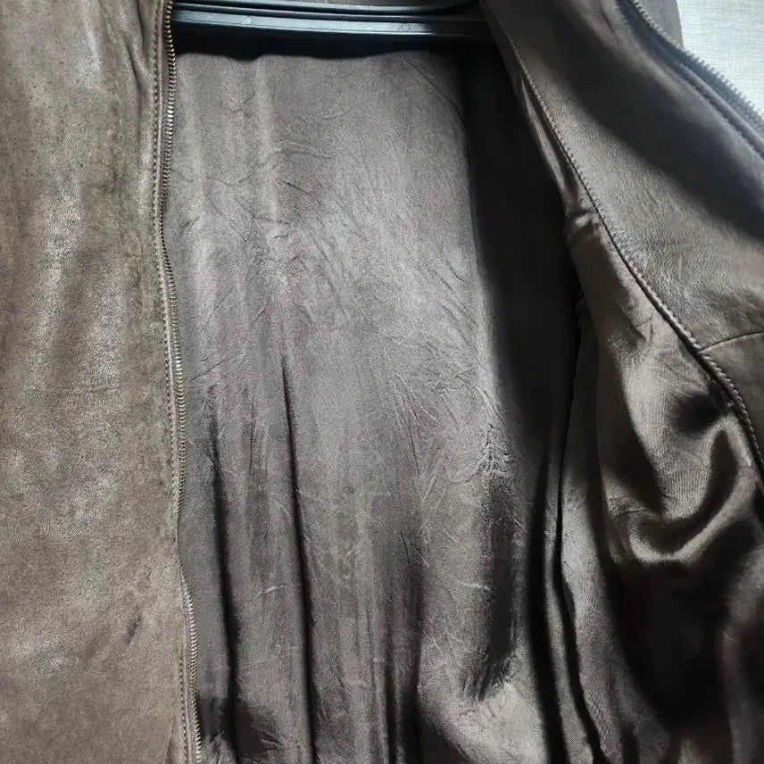 [BUNJANG] Dolce &amp; Gabbana Lambskin Leather Jacket / 돌체앤가바나 빅플레이트 양가죽쟈켓 46호