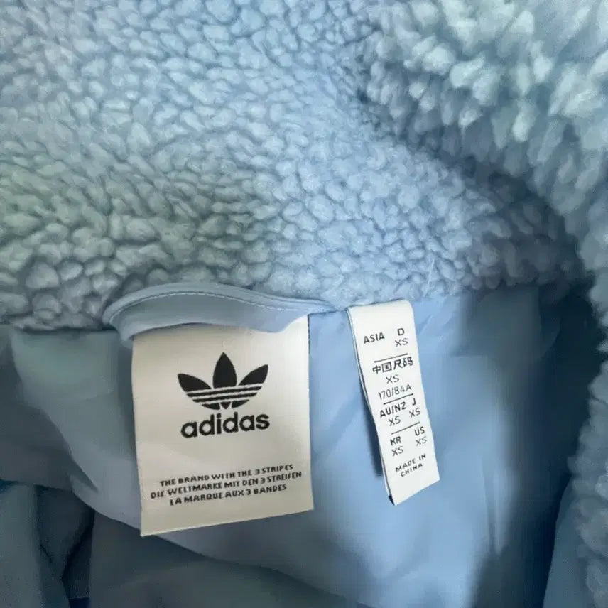 [BUNJANG] Adidas Sherpa Fleece Zip-Up Jacket / 아디다스 뽀글이 쉐르파 플리스 집업