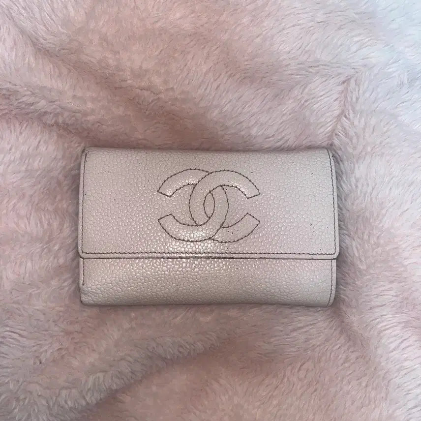 [BUNJANG] Chanel Pink Long Wallet / 샤넬 핑크 장지갑