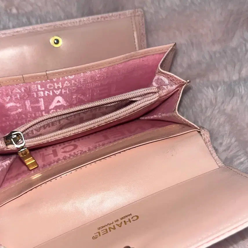 [BUNJANG] Chanel Pink Long Wallet / 샤넬 핑크 장지갑