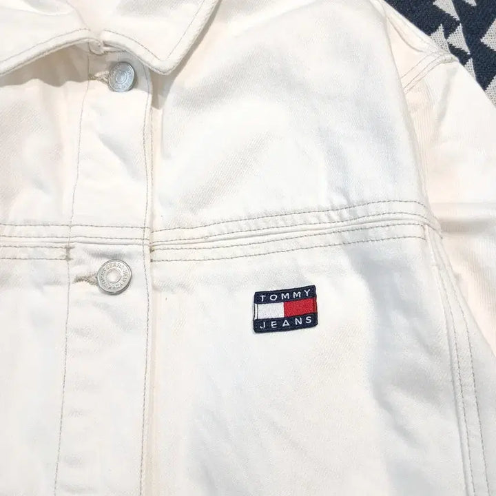 [BUNJANG] Adidas Beckenbauer Track Top Jacket / 타미힐피거 타미진스 화이트 베이지 스티치 로고 아메카지 화이트진 데님자켓