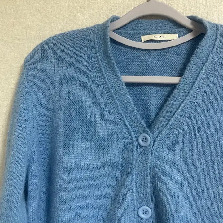 [BUNJANG] Sky Blue Knit Cardigan / 하늘색 가디건