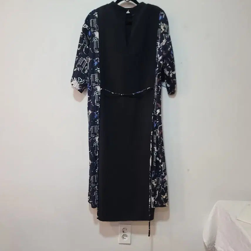 [BUNJANG] SYSTEM Black Long Dress / SYSTEM 블랙 롱 원피스