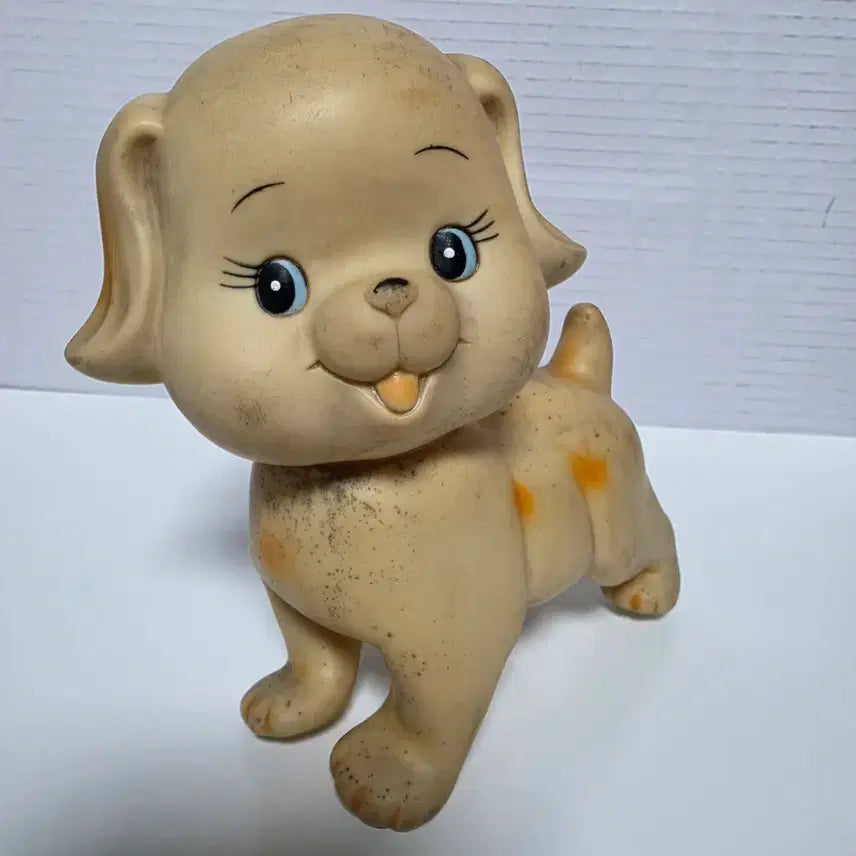 [BUNJANG] Vintage Dog Squeaky Toy / 70년대 멍멍이 삑삑이 인형