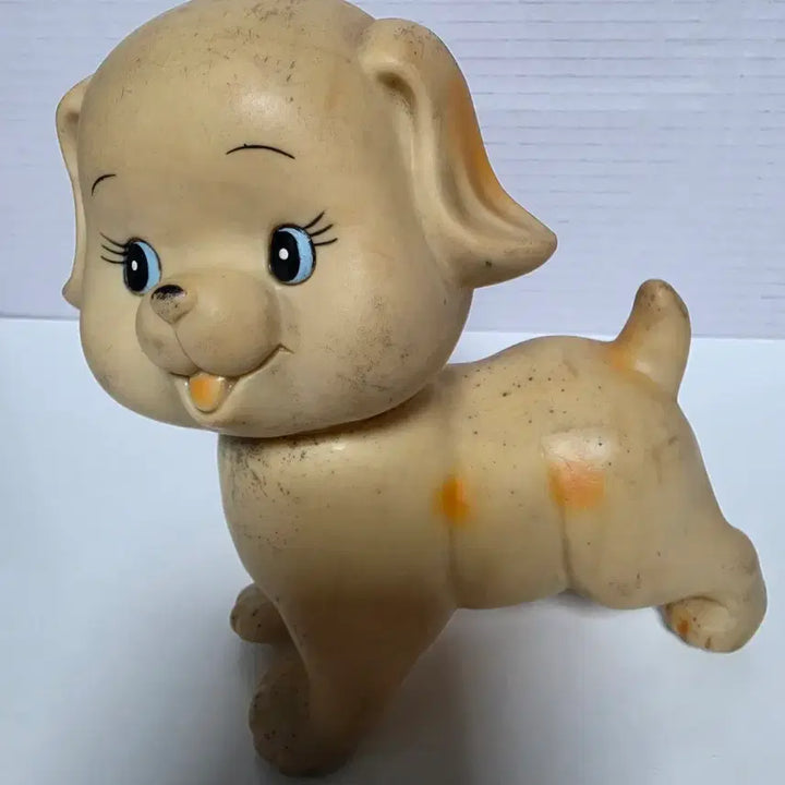 [BUNJANG] Vintage Dog Squeaky Toy / 70년대 멍멍이 삑삑이 인형