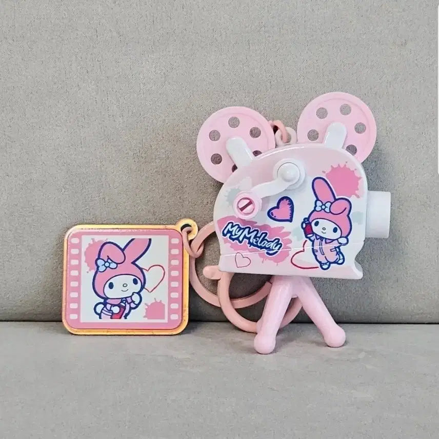 [BUNJANG] My Melody Projector Keyring / 마이멜로디 영사기 키링