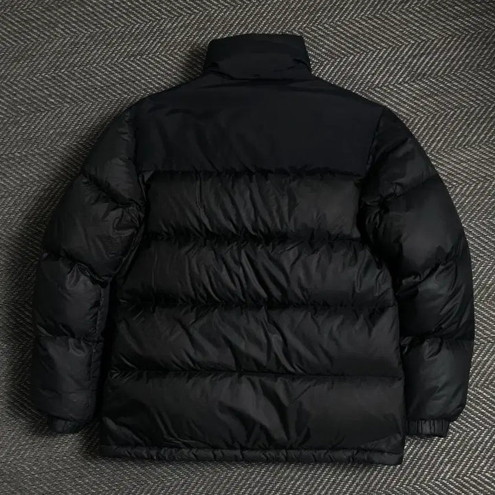 [BUNJANG] Adidas Embroidered Logo Duck Down Puffer Jacket Black / 아디다스 자수로고 덕 다운 푸퍼 패딩 블랙o 4841