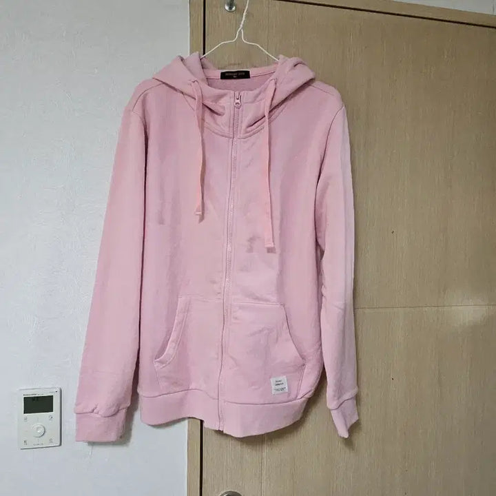 [BUNJANG] Zambay Pink Hooded Zip-up Jacket (Size 100) / 잠뱅이 핑크색 후드집업100