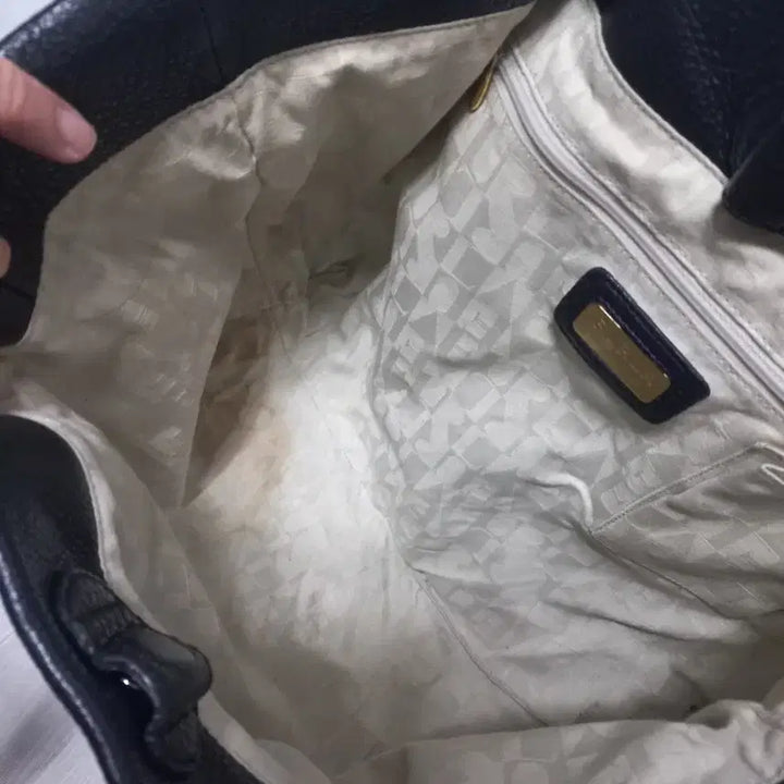 [BUNJANG] Furla Leather Tote Bag - Black / 훌라 가죽 토트백.블랙
