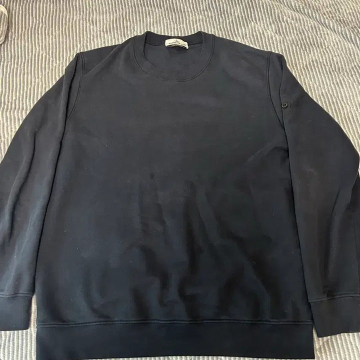 [BUNJANG] Stone Island Navy XXL Sweatshirt / 스톤아일랜드 맨투맨 네이비 xxl