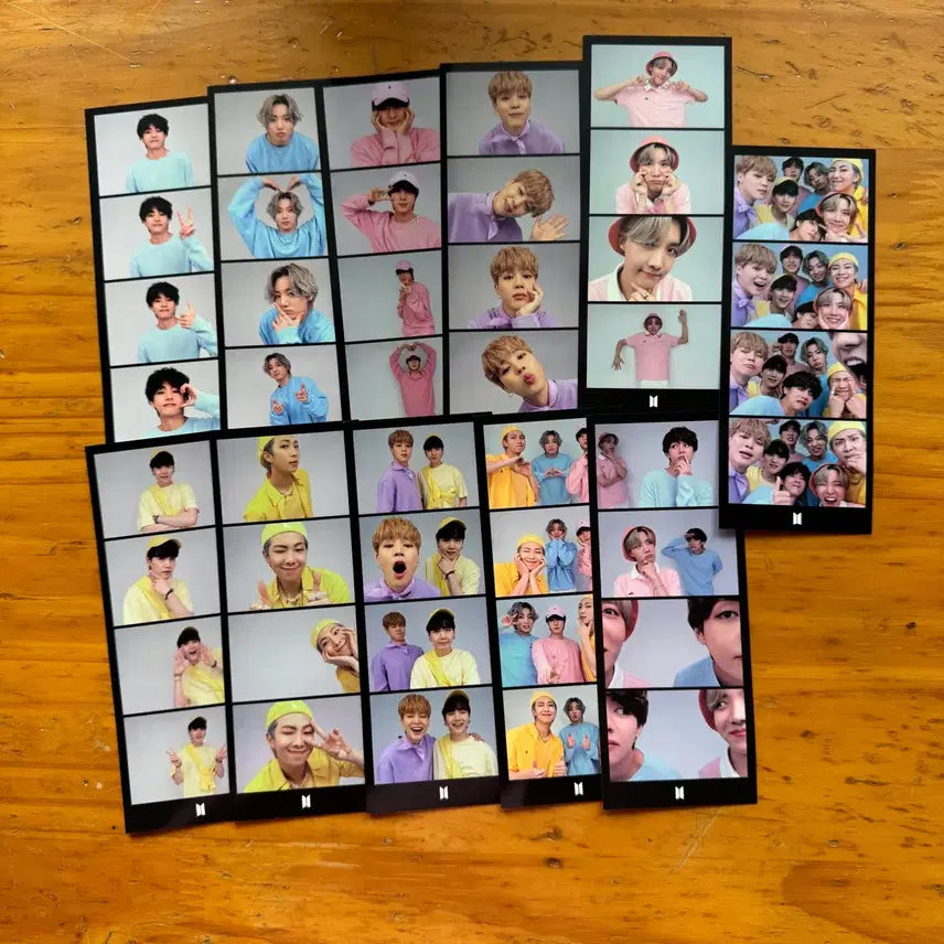 [BUNJANG] BTS Postcard + Net Cut Photocard Set / BTS엽서+넷컷포토카드 세트