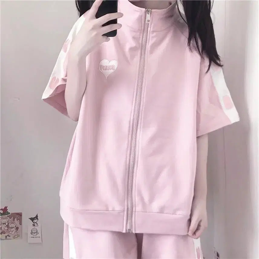 [SOLD OUT] 양산형 서브컬쳐 삼선 반팔져지