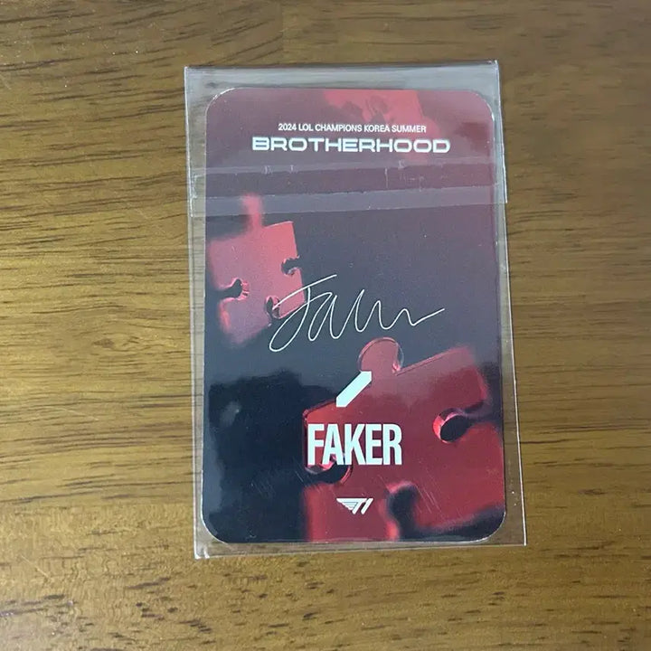 [BUNJANG] Faker 2024 Fan Festa Photocard / 페이커 Faker 2024 팬페스타 경주 포카