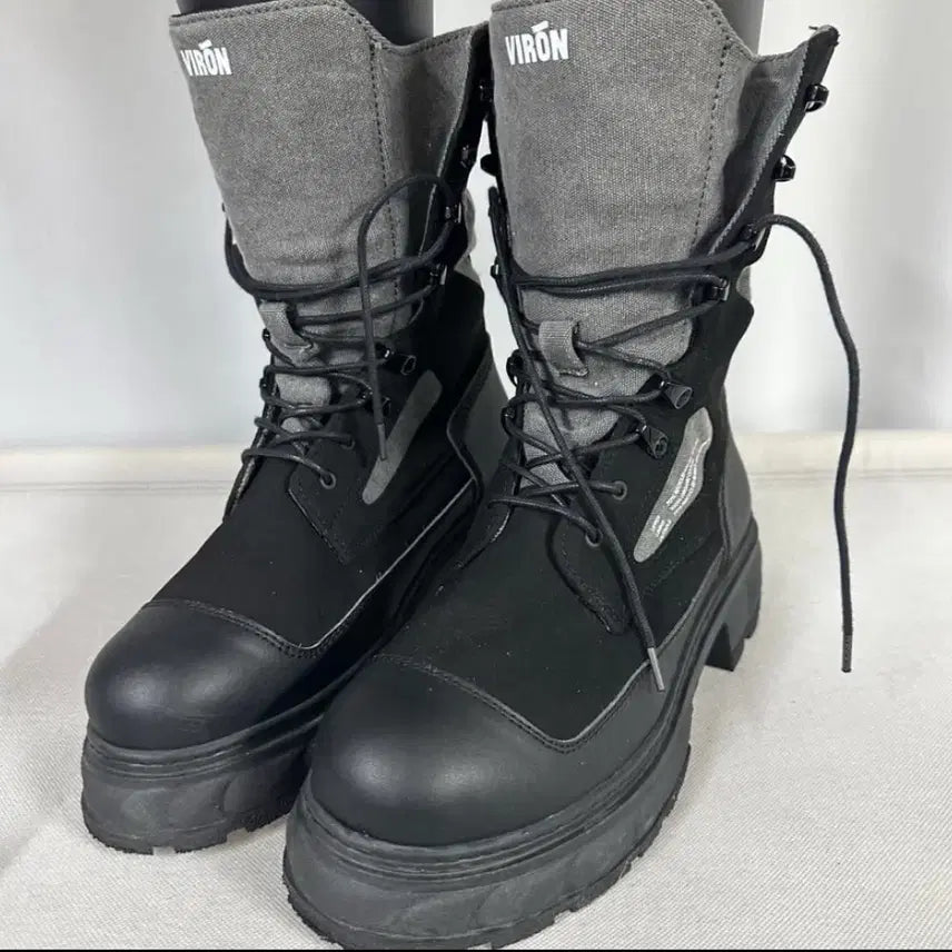 [BUNJANG] Viron Black Shadow Venture Boots / Viron 바이론 블랙 쉐도우 벤처 부츠