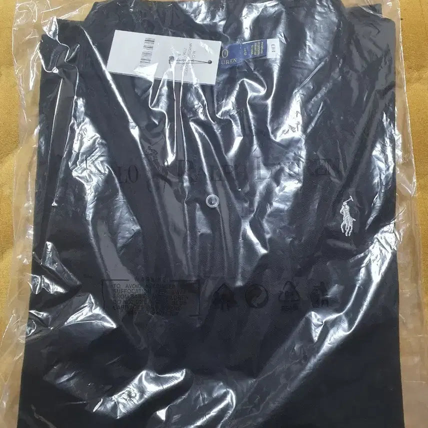 [BUNJANG] Polo Ralph Lauren Black Short Sleeve Polo Shirt / 폴로 랄프로렌 블랙 반팔 카라티 새상품L