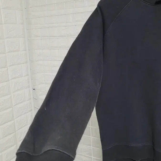 [BUNJANG] Nike Double Swoosh Cotton Sweatshirt / [M]NIKE나이키 블랙 더블스우시 코튼 스웻 맨투맨티셔츠 M