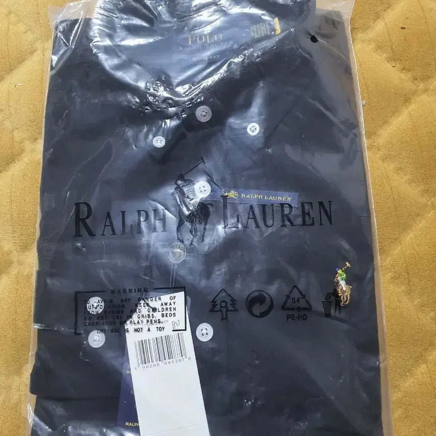 [BUNJANG] Polo Ralph Lauren Slim Fit Black Shirt L / 폴로 랄프로렌 슬림핏 블랙 셔츠 L