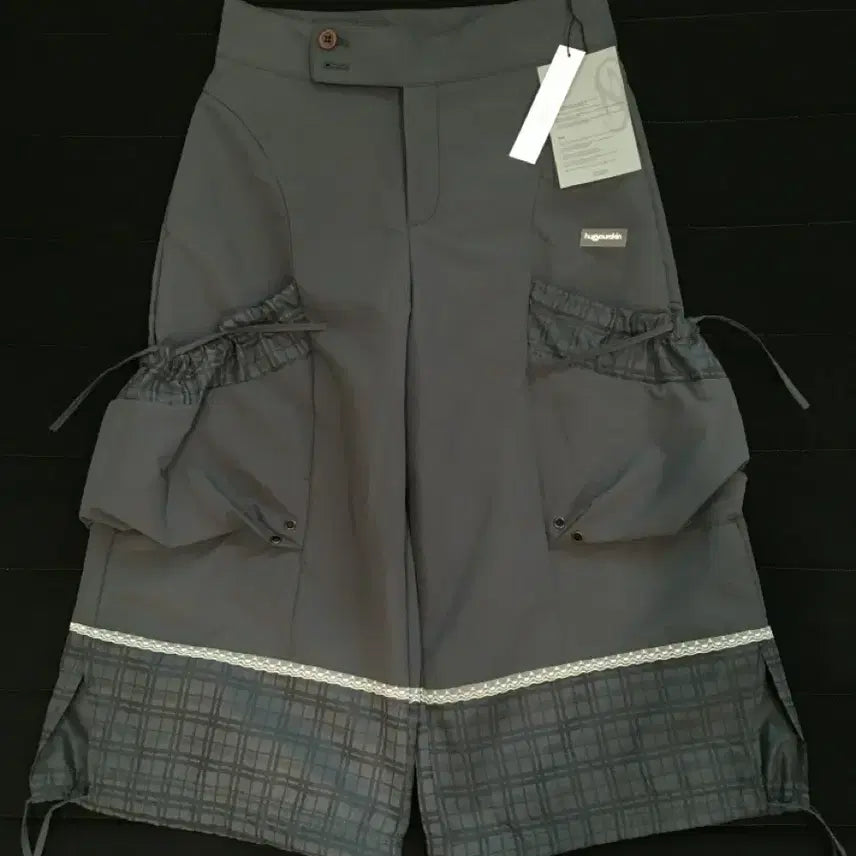 [BUNJANG] Hugyourskin Check Bermuda Pants / 허그유어스킨 hugyourskin 체크 버뮤다 팬츠
