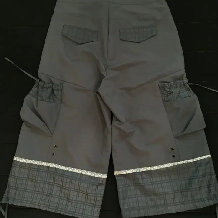 [BUNJANG] Hugyourskin Check Bermuda Pants / 허그유어스킨 hugyourskin 체크 버뮤다 팬츠
