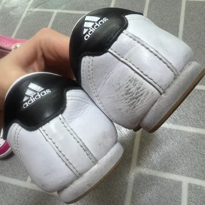 [BUNJANG] Adidas Taekwondo White 245 Shoes / 아디다스태권도 화이트 245