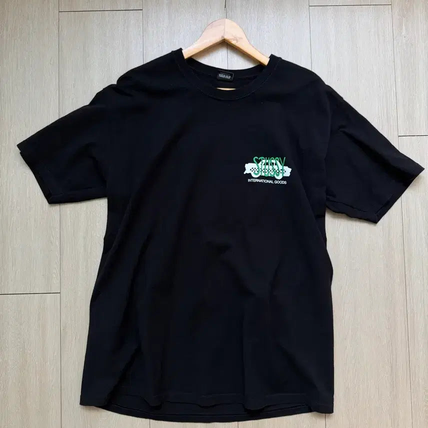 [SOLD OUT] 스투시 택시 티셔츠 블랙 L