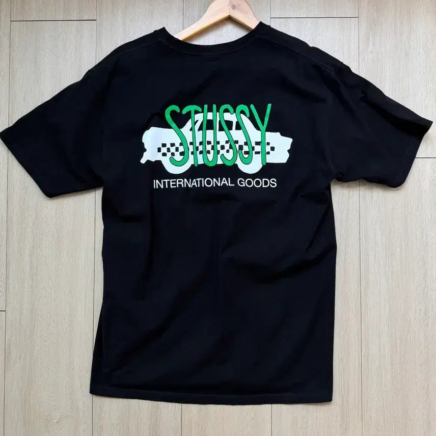 [SOLD OUT] 스투시 택시 티셔츠 블랙 L