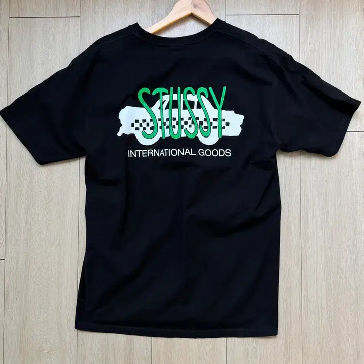 [SOLD OUT] 스투시 택시 티셔츠 블랙 L