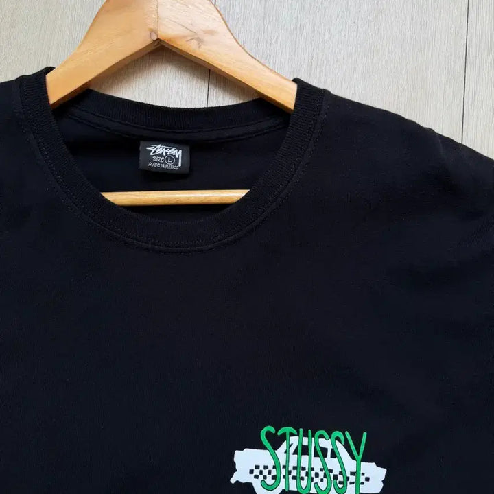 [SOLD OUT] 스투시 택시 티셔츠 블랙 L