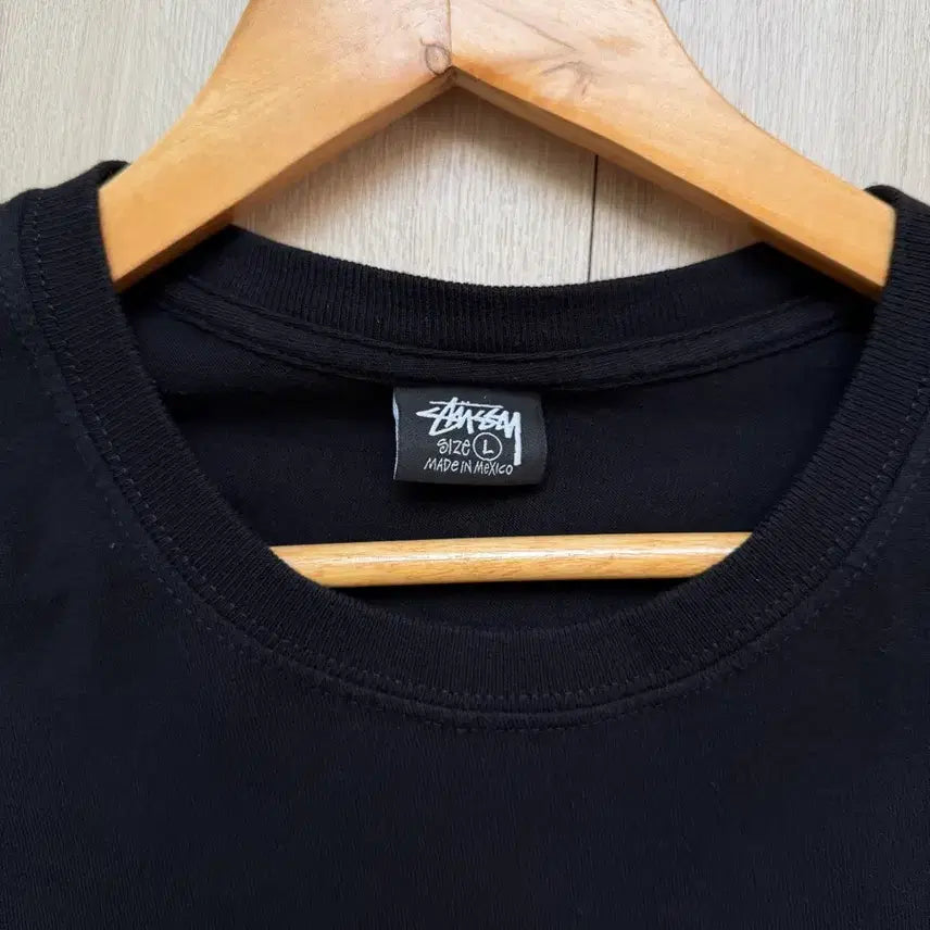 [SOLD OUT] 스투시 택시 티셔츠 블랙 L