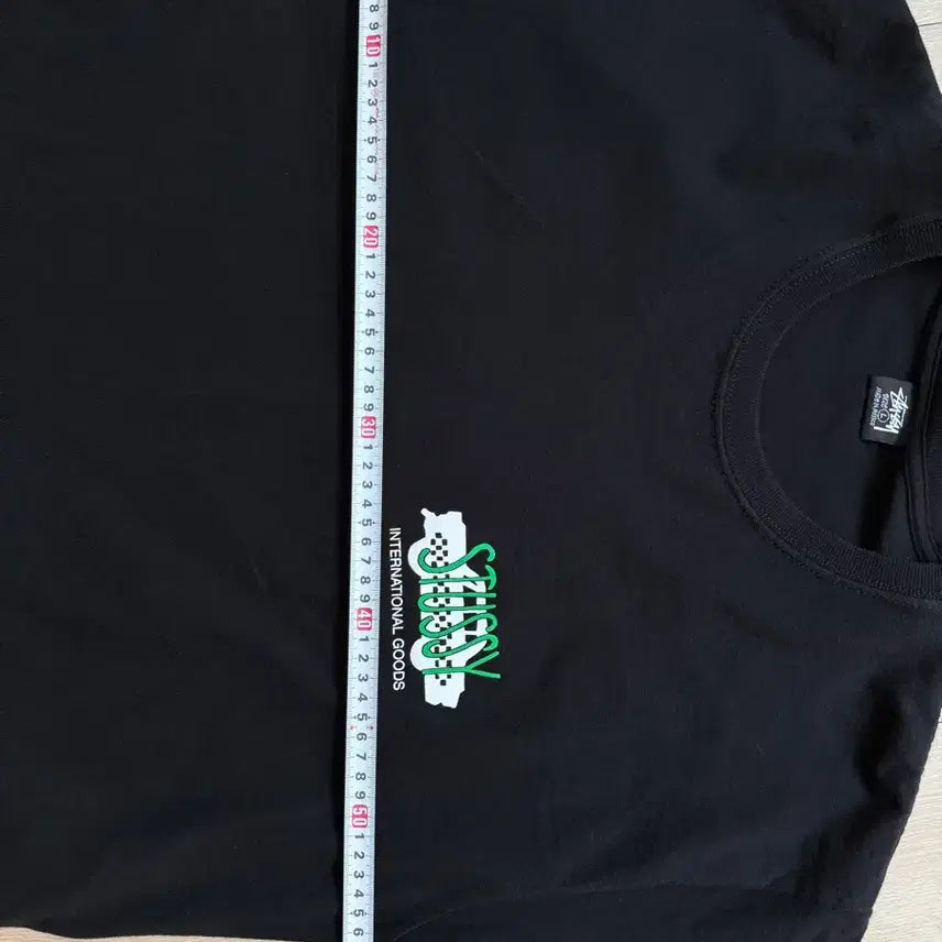 [SOLD OUT] 스투시 택시 티셔츠 블랙 L
