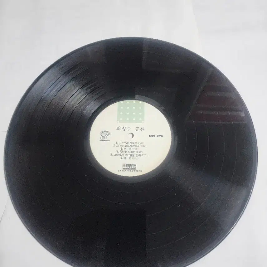 [SOLD OUT] 최성수 골든 베스트 LP 음반(무료배송)