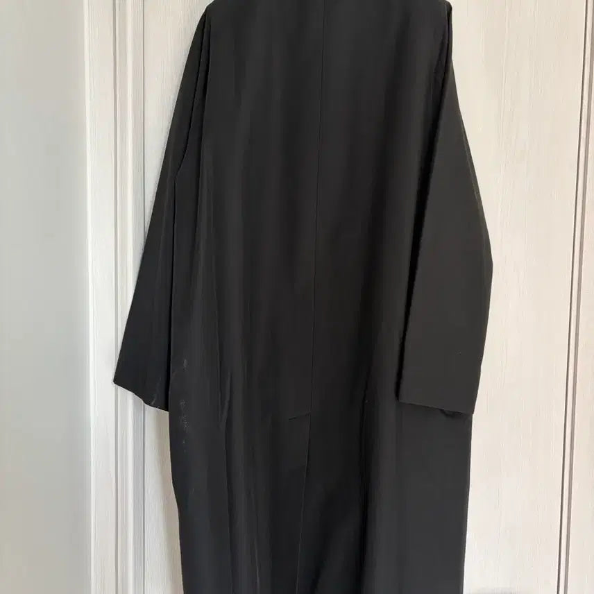 [BUNJANG] Studio Nicholson Ventus Oversized Coat Dark Navy / 스튜디오 니콜슨 벤투스 오버사이즈 코트 다크 네이비(블랙)