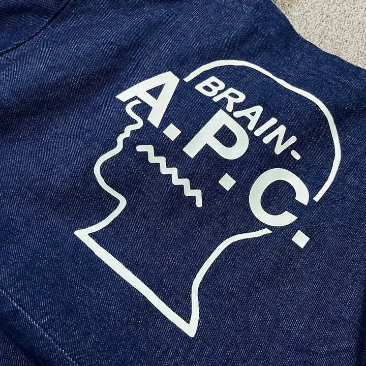 [SOLD OUT] A.P.C. 브레인 데님 토트백