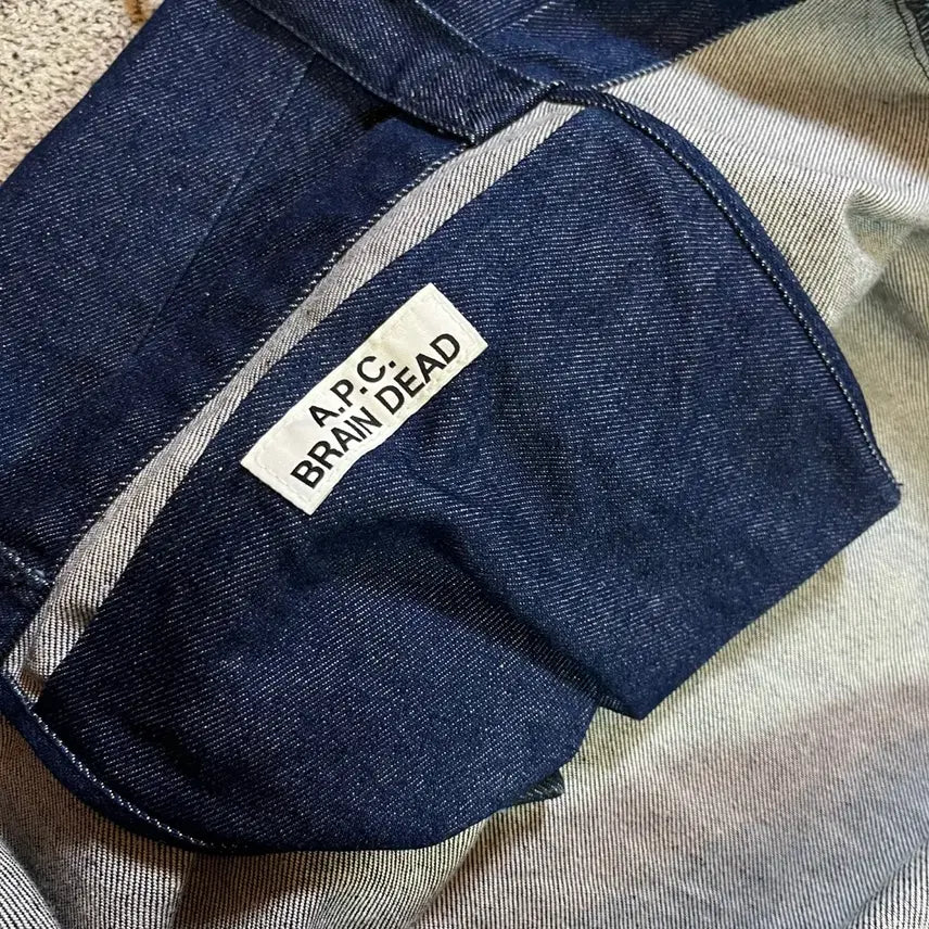 [SOLD OUT] A.P.C. 브레인 데님 토트백