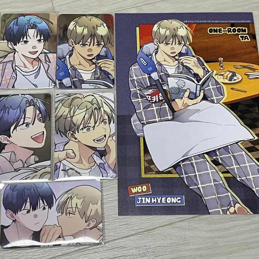 [BUNJANG] One Room Instructor Webtoon Special Photocard Bundle Set / 원룸 조교님 봄툰 시그 외 팝업 특전 포카 일괄 판매