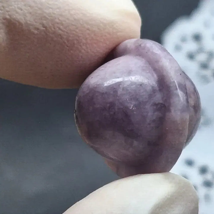 [BUNJANG] Bora Star Planet Lepidolite Planetary Carving / 보라별행성의 스트레스소멸 파워스톤 천연레피도라이트 행성카빙