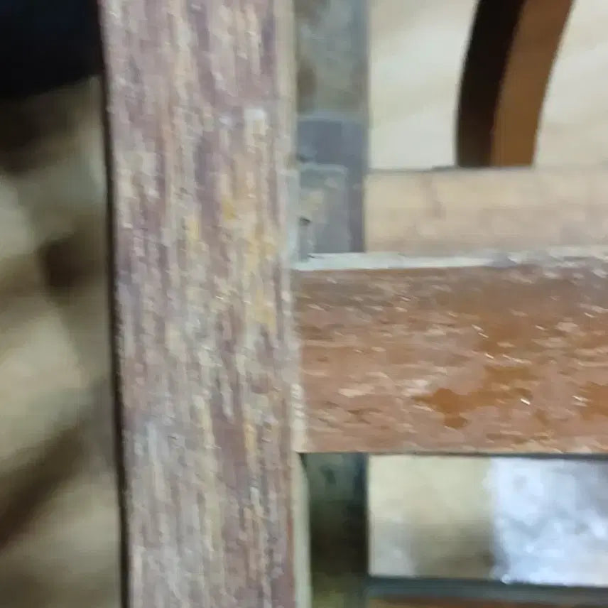 [BUNJANG] Old Wooden Elementary School Chair / 옛날소학교의자