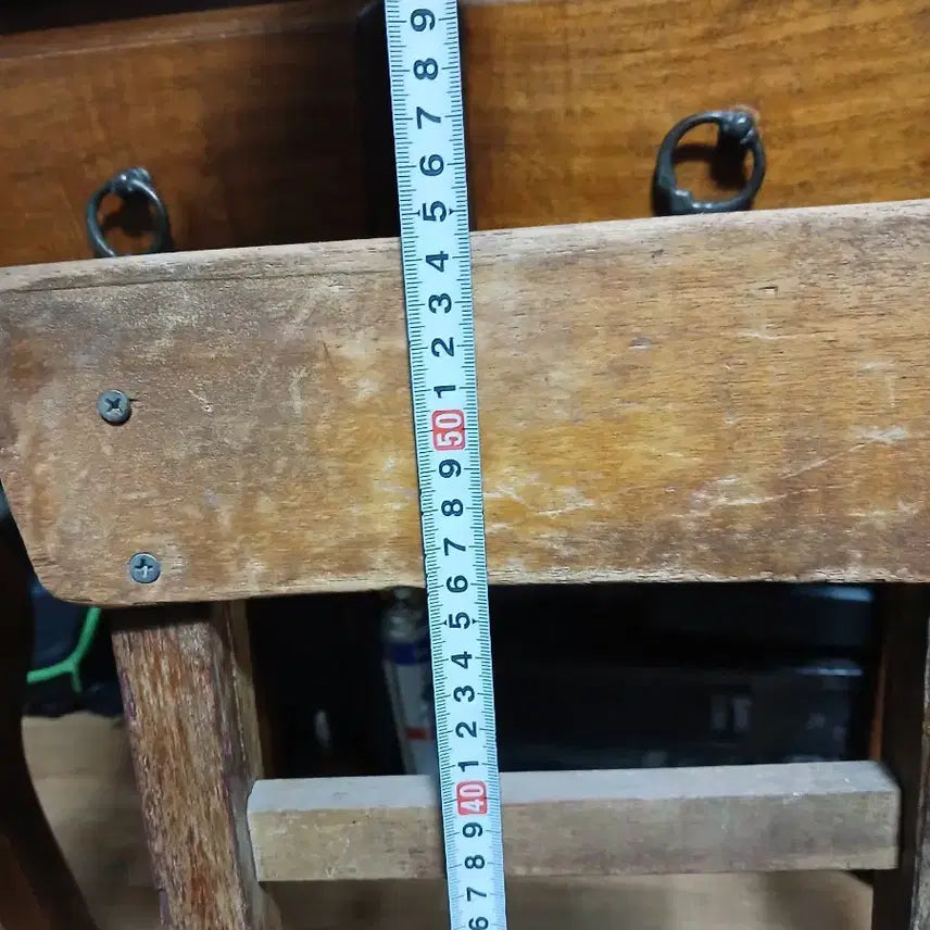 [BUNJANG] Old Wooden Elementary School Chair / 옛날소학교의자