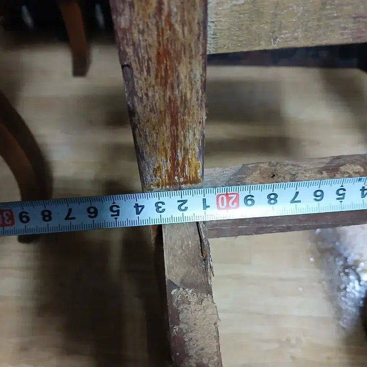 [BUNJANG] Old Wooden Elementary School Chair / 옛날소학교의자
