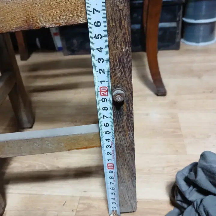 [BUNJANG] Old Wooden Elementary School Chair / 옛날소학교의자