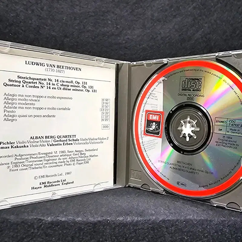 [BUNJANG] Alban Berg Quartett Beethoven String Quartet Op.131 CD / 베토벤 현악4중주 Op.131 알반베르크 콰르텟 CD