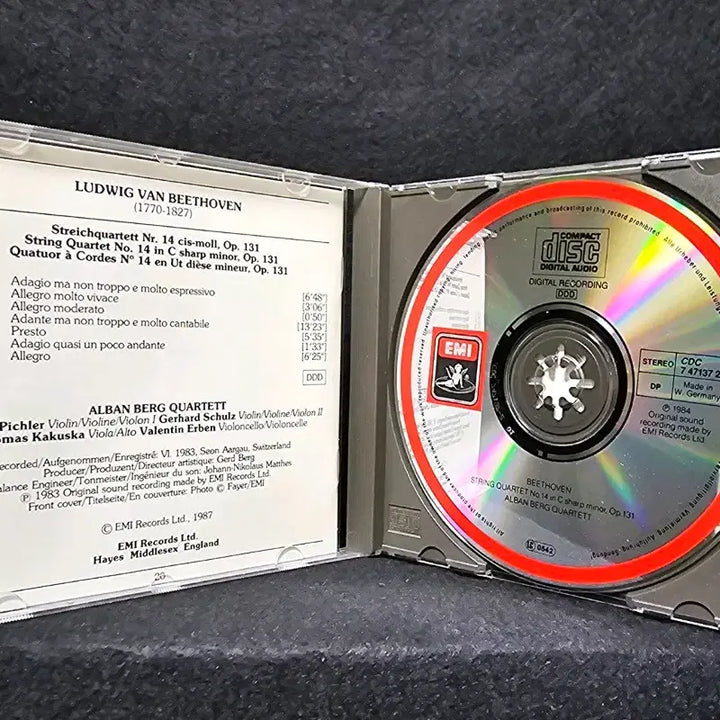 [BUNJANG] Alban Berg Quartett Beethoven String Quartet Op.131 CD / 베토벤 현악4중주 Op.131 알반베르크 콰르텟 CD