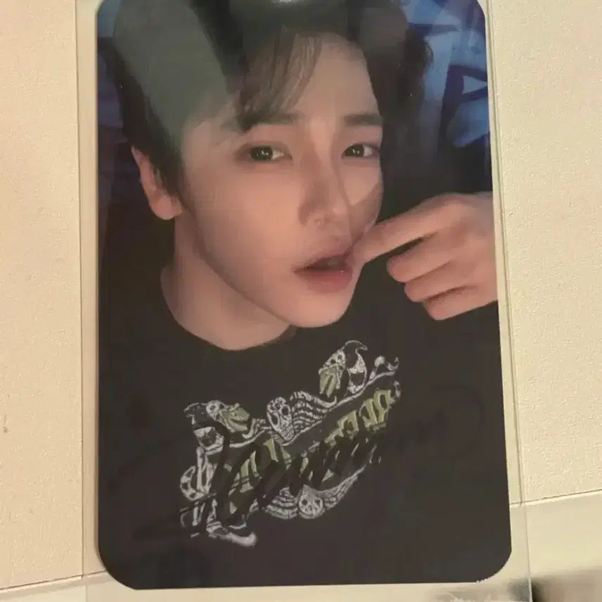 [BUNJANG] Jang Han Eum Signed Photocard / 장한음 싸인 포카 포토카드 사전녹화 공방 사녹 팬미팅