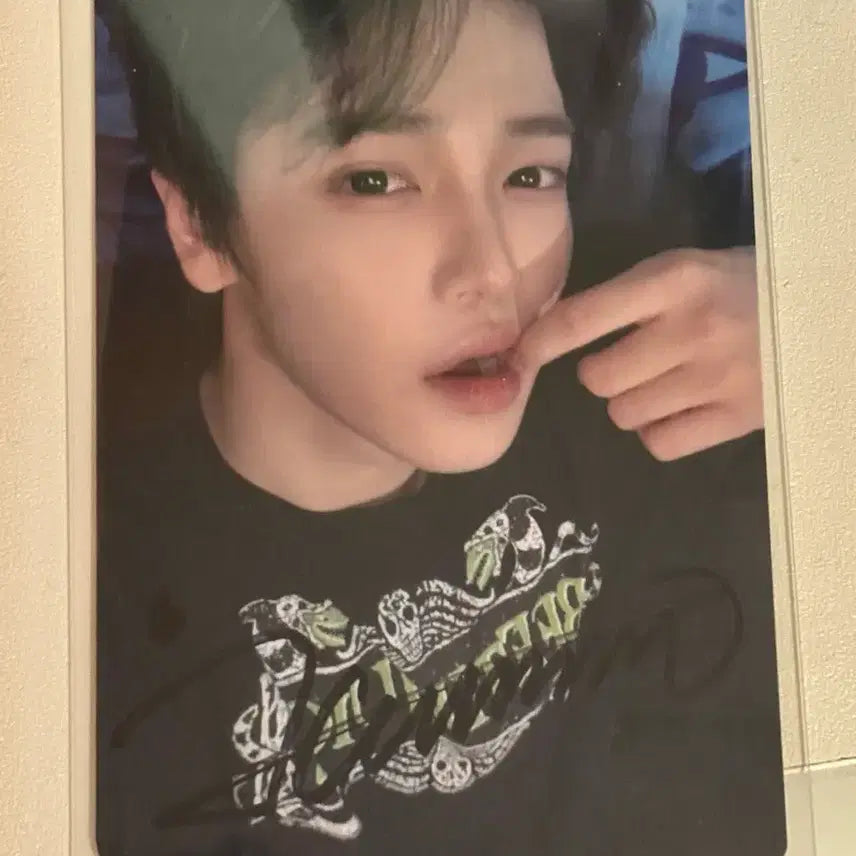 [BUNJANG] Jang Han Eum Signed Photocard / 장한음 싸인 포카 포토카드 사전녹화 공방 사녹 팬미팅