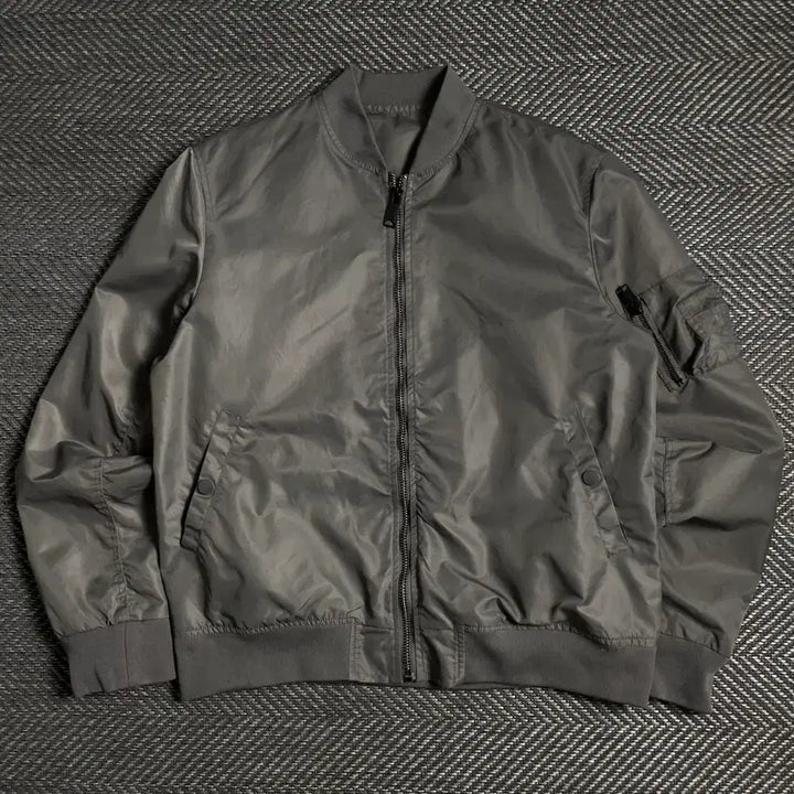 [BUNJANG] Vintage Nylon MA-1 Bomber Jacket / 빈티지 나일론 블루종 MA-1 항공 점퍼y 4851