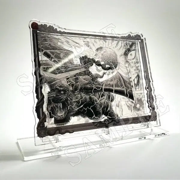 [BUNJANG] Berserk Exhibition Guts Zodd Acrylic Diorama / 대베르세르크전 전시회 아크릴 디오라마 가츠 조드