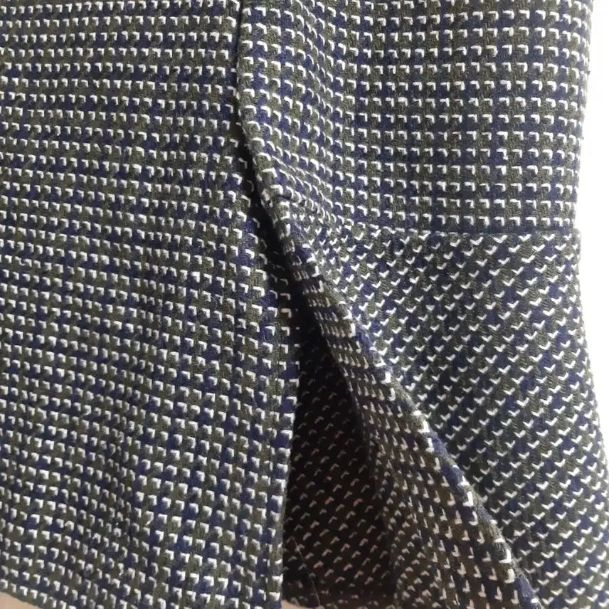 [BUNJANG] Tulip Mermaid Check Midi Skirt / 튤립 머메이드 체크 미디 스커트 55