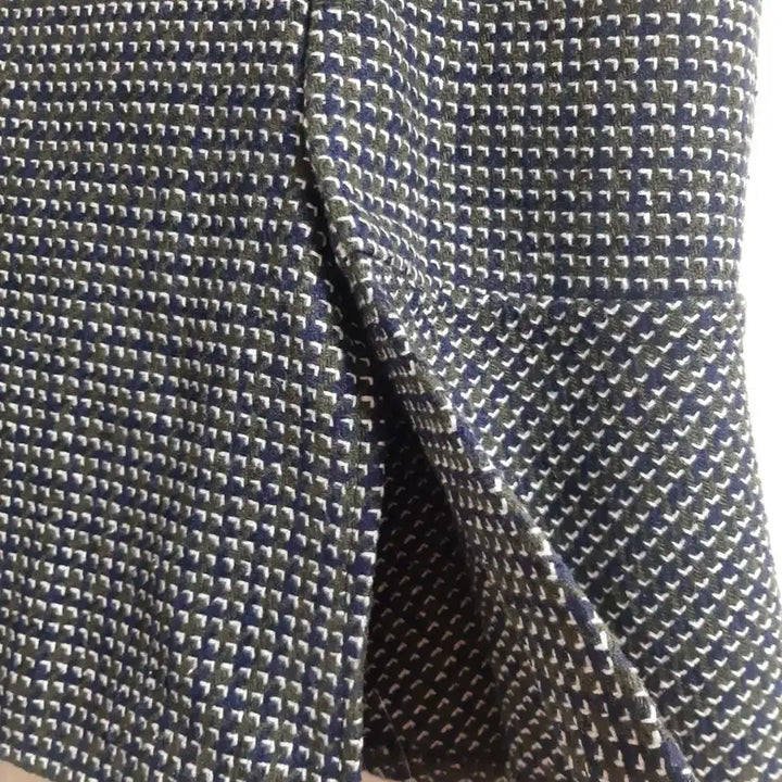 [BUNJANG] Tulip Mermaid Check Midi Skirt / 튤립 머메이드 체크 미디 스커트 55