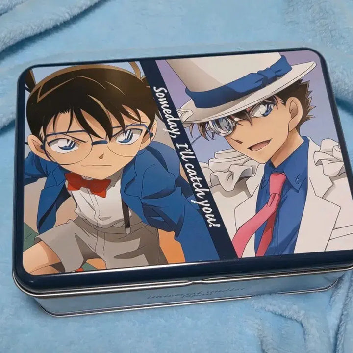 [BUNJANG] Detective Conan Kaito Kid Universal Studios Cookie Tin Case / 명탐정 코난 괴도키드 유니버셜 스튜디오 쿠키 틴케이스