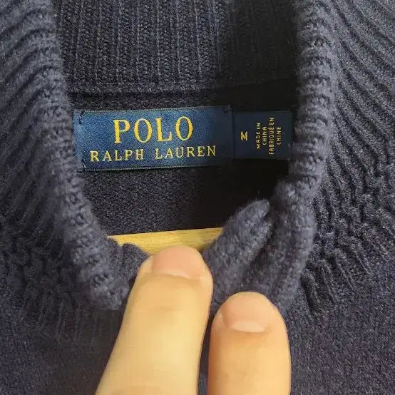 [BUNJANG] Polo Navy Cardigan M / 폴로 네이비 가디건 M
